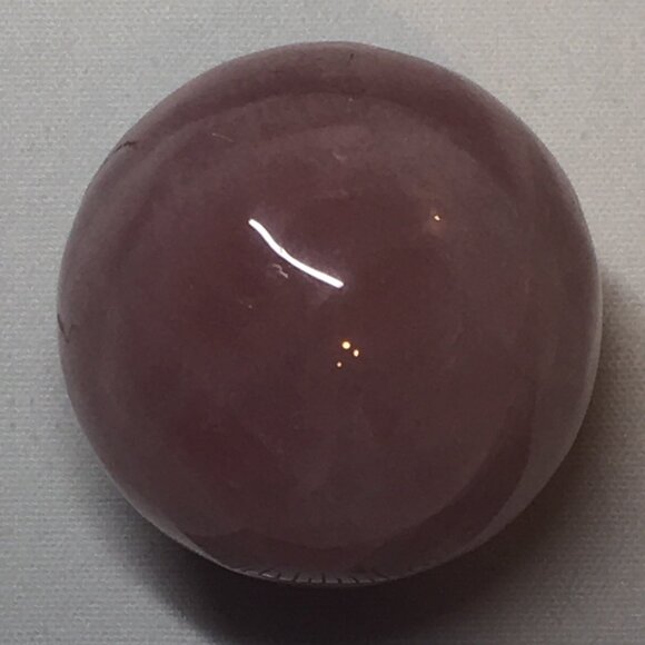 Rose Quartz Ball Polished Sphere - Picture 9 of 12